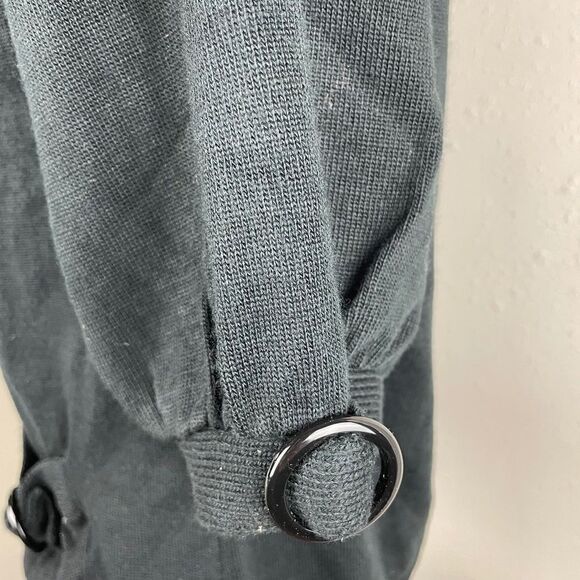 NWT Larry Levine Black Cardigan Sweater Size S - Picture 5 of 9